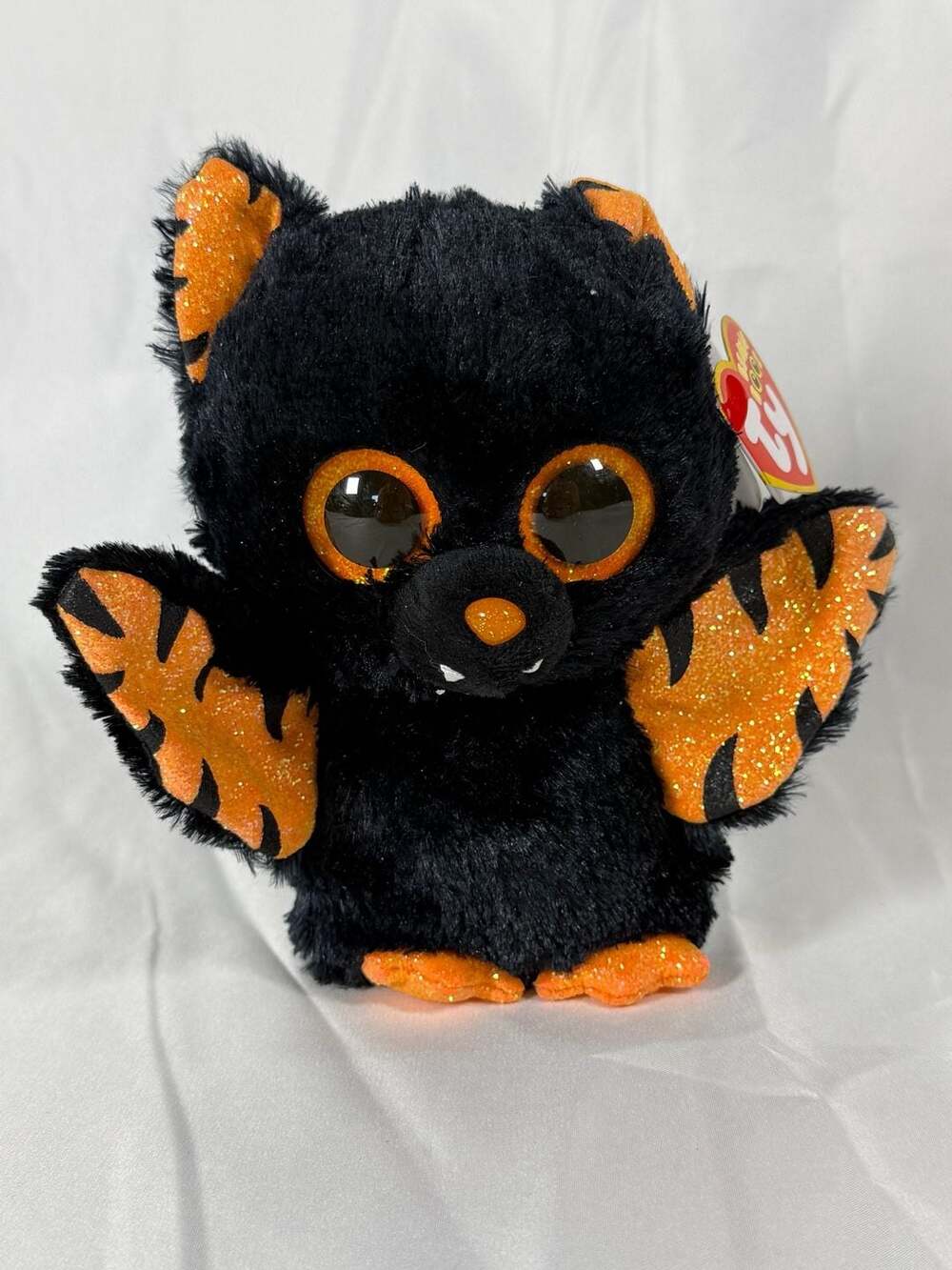 Ty Beanie Boos Mortimer The Halloween Bat with Tag